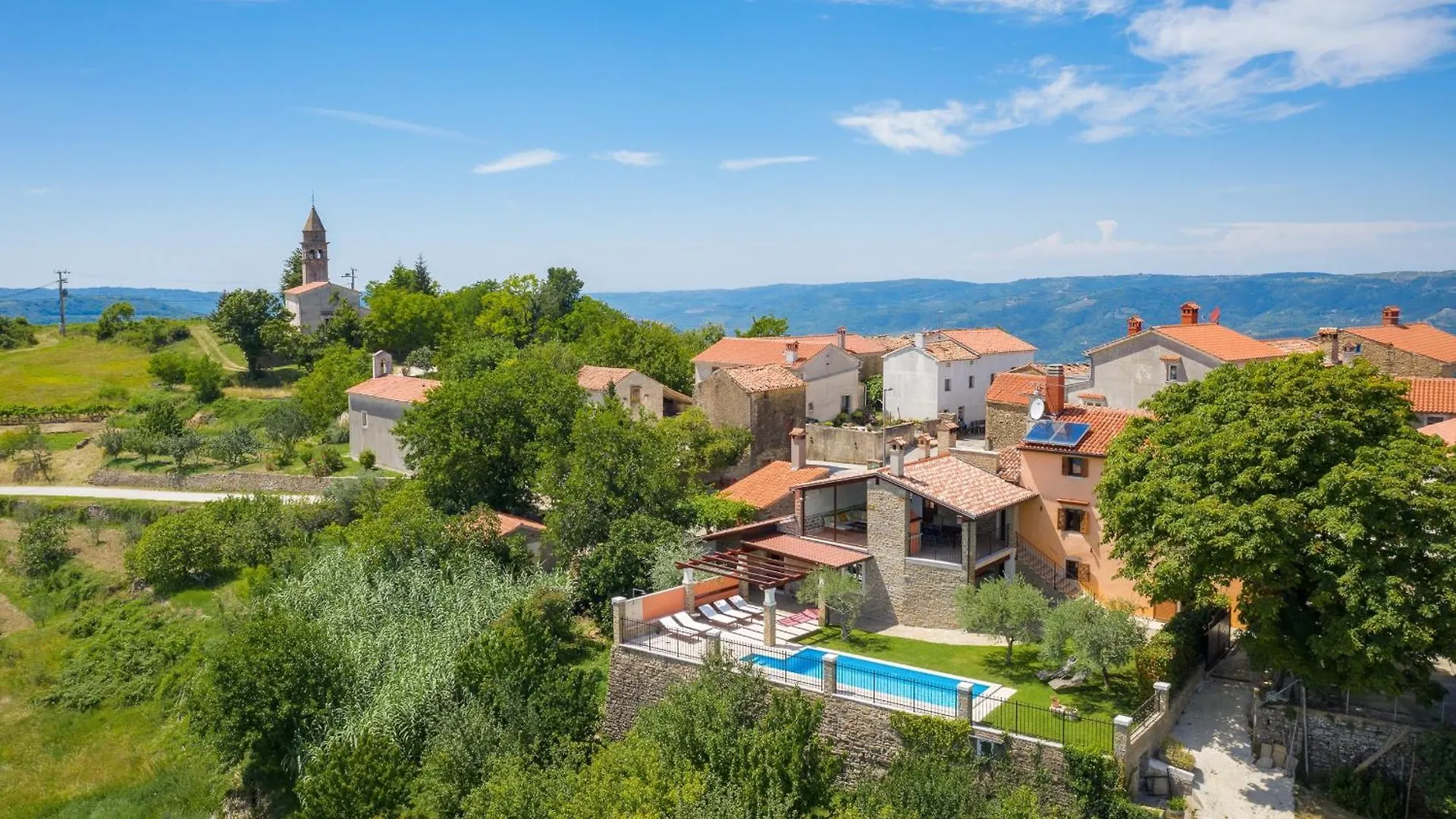 Villa Zamask For 7 People In Central Istria With Jacuzzi & Sauna 0*,  Croatia